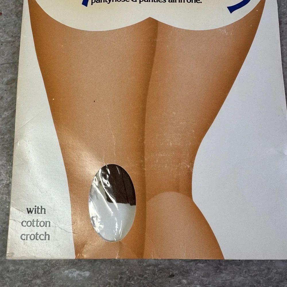 UNDERALLS Vintage Set Of 2 Pantyhose Nylons Queen-size Beige Panty Suntan Legs